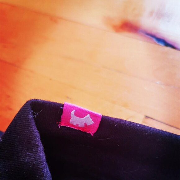 Black Grey skirt pleated ra-ra - Picture 3 of 4